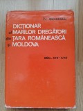 Dictionar al marilor dregatori din Tara Romaneasca si Moldova Sec. XIV-XVII 1971