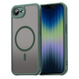 Husa iPhone 16e Asteroid GSM HaloFrost II MagSafe, verde