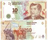 Argentina, 10 Pesos 2015-2016, UNC, clasor A1