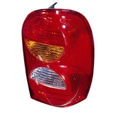 Stop spate lampa Jeep Liberty (Kj), 02-04, spate,omologare SAE, tip USA, sincronizare portocalie, 55155829AE; 55155829AF; 55155829AG; 55155829AH; CH2 foto