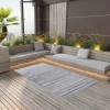 VidaXL Covor de exterior, ARAKIL gri, 120x180 cm, PP 310437
