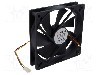 Ventilator 120x120x25mm, 12V DC, Akasa - AK-1225LS-KT05