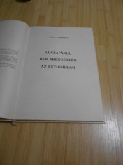 MIHAI EMINESCU--LUCEAFARUL - IN 3 LIMBI - CU SEMNATURA TRADUCATORULUI F. ZOLTAN foto