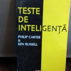 TESTE DE INTELIGENTA - PHILIP CARTER