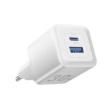 INCARCATOR retea Vention 30W, 1 x USB Type-C, 1 x USB, 5V/3A, PD 3.0, QC 3.0, QC 4.0, alb, &quot;FEQW0-EU&quot; (timbru verde 0.18 lei) - 6922794782211