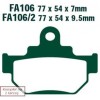 Klocki Ham. Moto. Suzuki Gz 125 W/X/Y/K1-K9 Marauder (98-11) 298490 EBCFA106TT