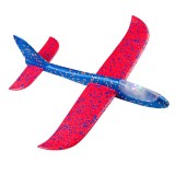 Avion Zburator din spuma, cu lumina, 46x49 cm, ATU-085903, Oem