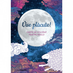 Vise placute - Carte de colorat pentru adulti - Claire Cater foto