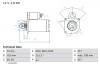 BOSCH 0 986 025 470 starter