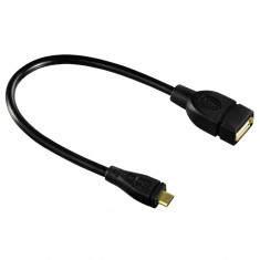 Adaptor EVO Hama OTG &amp;quot;On The Go&amp;quot; cu conector USB 2.0 foto