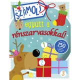 Sz&aacute;molj egy&uuml;tt a r&eacute;nszarvasokkal - T&ouml;bb mint 250 matric&aacute;val &eacute;s kipattinthat&oacute; figur&aacute;kkal