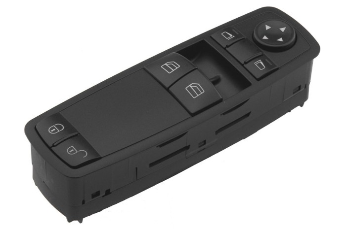Comutator macara geam Mercedes Clasa A W169 2004-, Clasa B W245 2005-, 3 Pini, NTY EWS-ME-022