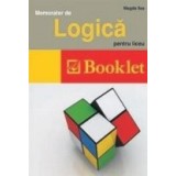 Memorator de logica pentru liceu (Ilas)