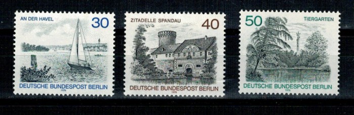 Berlin 1976 - Vederi din Berlin, serie neuzata