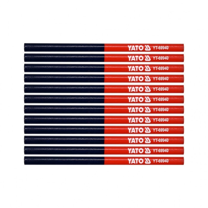Set 12 creioane cu cap dublu Yato YT-69940