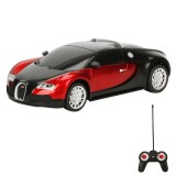 Masina cu telecomanda, Suncon, Bugatti Veyron, 1:24, Negru-Rosu