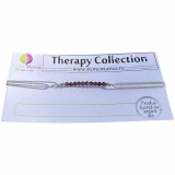 Bratara therapy granat rhodolit sfere 2-3mm si argint 925