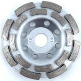Cupa diamantata rand dublu diamant - Beton/Abrazive 100x22.2mm Profesional Standard - DXDY.SDCC.100