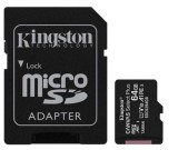 Card de memorie Kingston Canvas Select Plus Micro-SDXC 64GB, clasa 10