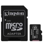 Card de memorie Kingston Canvas Select Plus Micro-SDXC 64GB, clasa 10