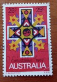 AUSTRALIA-1967-CRACIUN''-lot 1val.-STAMPILATE-Vezi-Scan