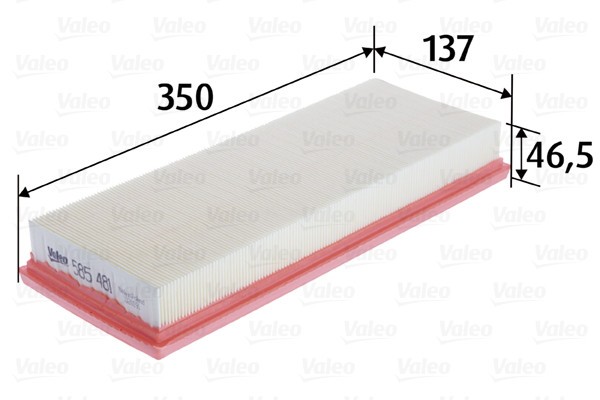 VALEO 585481 Filtru aer
