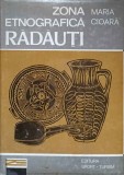 Zona Etnografica Radauti - Maria Cioara, Editura Sport-Turism 1979, Geografie, Carte in Romana