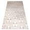 Covor PEARL 51323C bej - Geometric exclusiv, structural, 154x230 cm