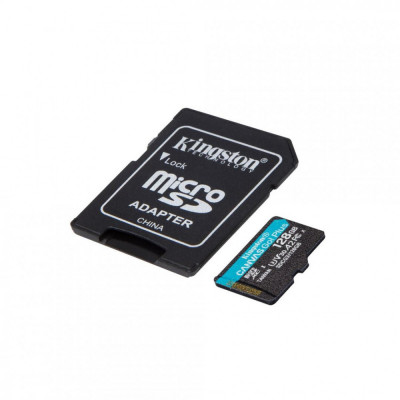 Sd card kingston 256gb canvas go plus clasa 10 uhs-i speed up to 170 mb/s foto