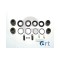 Set reparatie etrier frana Alfa Romeo; Peugeot, Punte Fata, sistem franare BREMBO, ERT