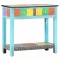vidaXL Masă consolă pictată manual, 80 x 35 x 75 cm, lemn masiv mango