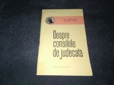 MIHAI MOLDOVEANU - DESPRE CONSILIILE DE JUDECATA