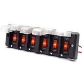 Panou 8 intrerupatore SPP22 12V, Universal, Oem