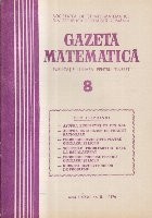 Gazeta Matematica, Nr. 8/1976