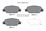 TEXTAR 2285201 set placute frana,frana disc