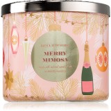 Bath &amp; Body Works Merry Mimosa lum&acirc;nare parfumată 411 g