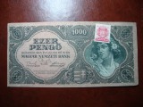 UNGARIA 1000 PENGO 1945 SUPERBA