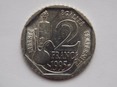 2 francs 1995 Franta foto