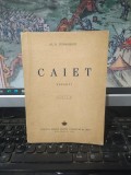 Al.O. Păstorel Teodoreanu, Caiet, versuri, ediția II, poezie &icirc;nchinată liderului legionar Zizi Cantacuzino Grănicerul, București 1943, 071