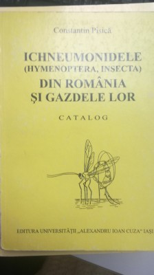 Ichneumonidele (Hymenoptera, Insecta) din Rom&amp;acirc;nia şi gazdele lor Catalog. Pisica foto