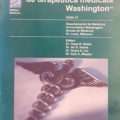 Manualul de terapeutica medicala Washington