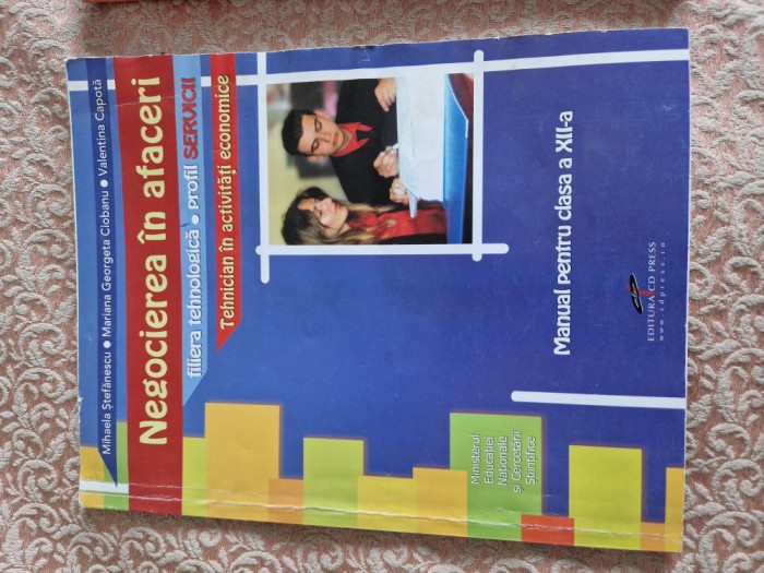 Manual Negocierea in afaceri clasa a XII