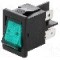 Intrerupator OFF-ON, 2 pozitii, DPST, BULGIN - H8553VBBG3