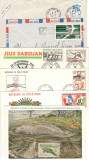 Coasta de Fildes.Lot 6 buc. scrisori,carte maxima si FDC-uri PL.29