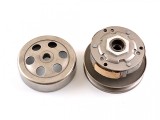 Ambreiaj Centrifugal Revo Malaguti MBK Yamaha 125cc, D. 120mm, Minarelli 125 Compatibil, Set Ambreiaj Complet