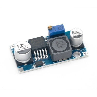 DC-DC converter step-down, IN: 4-38V, OUT: 1.25-30V (2A) LM2596S (DC214) foto