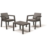 Set mobilier gradina graphite Emily, Keter