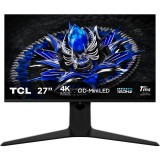 Monitor LED TCL Gaming 27R83U 27 inch UHD QD-Mini LED 1 ms 160 Hz USB-C HDR FreeSync Premium &amp;amp; G-Sync Compatible
