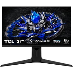 Monitor LED TCL Gaming 27R83U 27 inch UHD QD-Mini LED 1 ms 160 Hz USB-C HDR FreeSync Premium &amp;amp; G-Sync Compatible