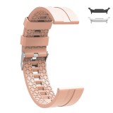 Curea din silicon compatibila cu Samsung Galaxy Watch8 44mm, Levender Pink